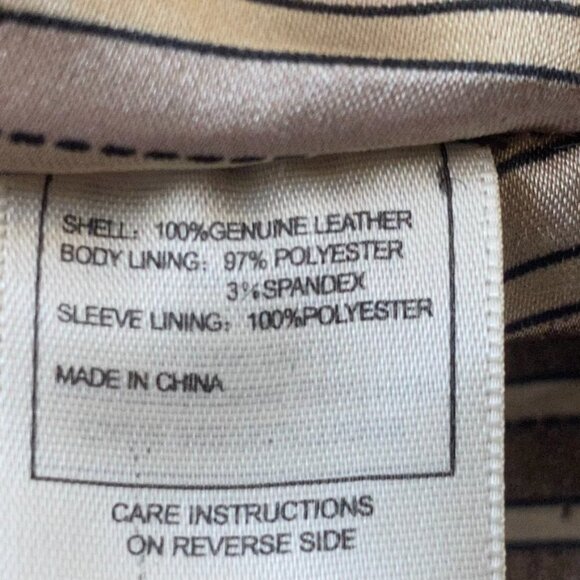 June black leather blazer - Picture 9 of 10